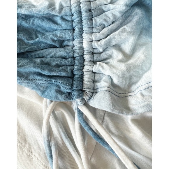 Princess Polly Milan Tie Dye Angelcore Soft Girl Mini Dress in Blue Size 8 - Picture 11 of 11